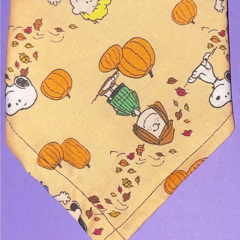 Van Gogh Inspired Dog Bandana with Cat Design